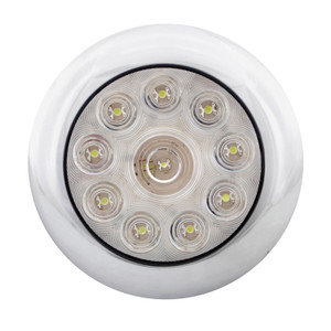 Diamond Group by Valterra DG52528VP Interior/Exterior LED Utility Light - 5", Clear - DG52528VP Diamond Group by Valterra DG52528VP Interior/Exterior LED Utility Light - 5", Clear - DG52528VP