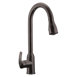 Dura Faucet Single Handle Pull-Down RV Kitchen Faucet - Venetian Bronze - DF-NMK508-VB Dura Faucet Single Handle Pull-Down RV Kitchen Faucet - Venetian Bronze - DF-NMK508-VB