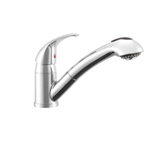 Dura Faucet Designer Pull-Out RV Kitchen Faucet - Chrome - DF-NMK852-CP Dura Faucet Designer Pull-Out RV Kitchen Faucet - Chrome - DF-NMK852-CP