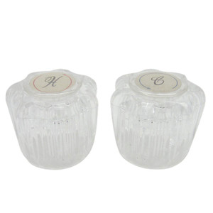 Dura Faucet Acrylic Knobs - Crystal Clear - DF-RKA Dura Faucet Acrylic Knobs - Crystal Clear - DF-RKA