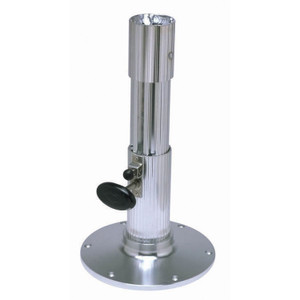 Garelick 75635 Blue Water Adjustable Height Ribbed Series Positive Pin Lock Pedestal - 12" to 17" - 75635