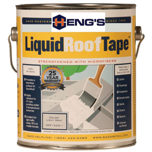 Heng's HGF1625-1 Gaco LiquidRoofTape - 1 Gallon - HGF1625-1 Heng's HGF1625-1 Gaco LiquidRoofTape - 1 Gallon - HGF1625-1