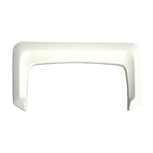 Icon 00388 Single Axle Fender Skirt FS300 - Polar White - 388