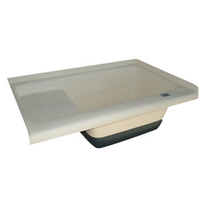 Icon 00476 Sit-In Step Tub with Right Hand Drain TU500RH - Polar White - 476