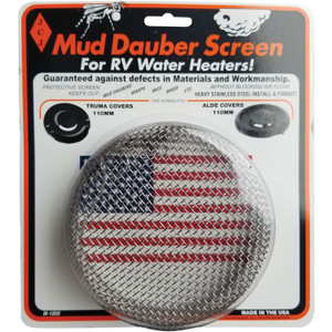 JCJ Enterprises M-1800 Mud Dauber Screen For Truma And Alde Water Heaters 110 mm (Airstream) - M-1800 JCJ Enterprises M-1800 Mud Dauber Screen For Truma And Alde Water Heaters 110 mm (Airstream) - M-1800