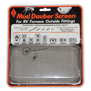 JCJ M-200 Mud Dauber Screens for RV Furnace and Fan Unit Outside Fittings - M200: For Coleman, Hydroflame, Sol-Aire and Suburban - M-200 JCJ M-200 Mud Dauber Screens for RV Furnace and Fan Unit Outside Fittings - M200: For Coleman, Hydroflame, Sol-Aire and Suburban - M-200