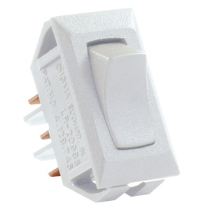 JR Products 12635 On/On Switch - White - 12635