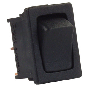 JR Products 12815 Mini Momentary-On/Off Switch - Black - 12815