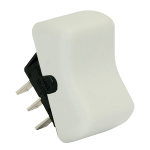 JR Products 13075 SPDT On/On Switch - White - 13075