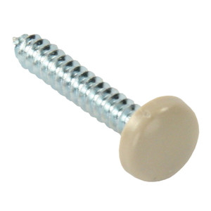 JR Products 20425 Kappet Screws with Covers, Pack of 14 - Beige - 20425