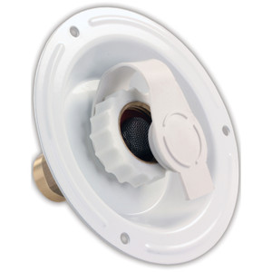 JR Products 62125 City Water Dish - 1/2" MPT - 62125 JR Products 62125 City Water Dish - 1/2" MPT - 62125