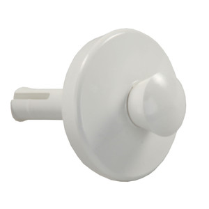 JR Products 95105 Single Stem Pop-Up Stopper - White - 95105