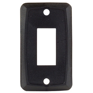 JR Products 12851-5 Single Face Plate, Pack of 5 - Black - 12851-5