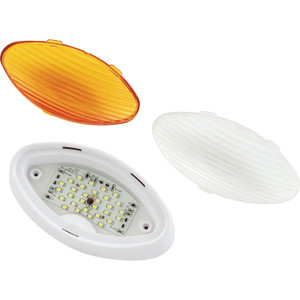 Ming's Mark 9090117 Green LongLife 12V LED Oval Porch Light - White - 9090117 Ming's Mark 9090117 Green LongLife 12V LED Oval Porch Light - White - 9090117