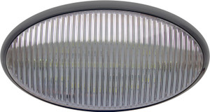 Optronics RVPLL11CFS LED Oval Porch Light - Black Housing - RVPLL11CFS