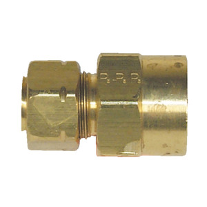 Parker 66CA-8-8 Compress-Align Brass Female Connector - 1/2" Tube x 1/2" Female NPT - 66CA-8-8 PARKER Parker 66CA-8-8 Compress-Align Brass Female Connector - 1/2" Tube x 1/2" Female NPT - 66CA-8-8 PARKER