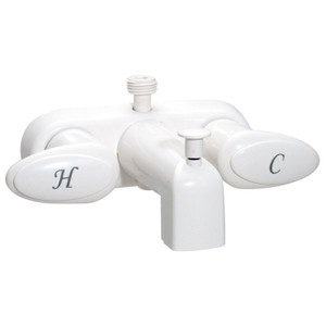 Phoenix Faucets by Valterra PF223261 Catalina Two-Handle 4" Tub/Shower Faucet - White - PF223261