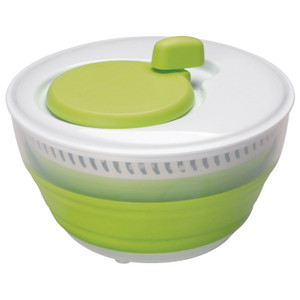 Prepworks CSS-2 Collapsible Salad Spinner - 3 Quart, Green - CSS-2