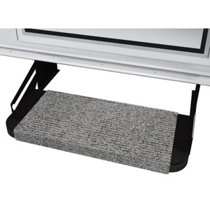 Prest-O-Fit 2-0313 Outrigger RV Step Rug - 18" Straight, Castle Gray - 2-0313