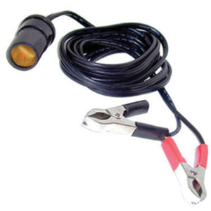 Prime Products 08-0915 12 Volt Extension Cord with Battery Clips - 10' - 08-0915 Prime Products 08-0915 12 Volt Extension Cord with Battery Clips - 10' - 08-0915