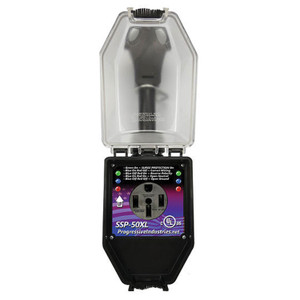 Progressive Industries SSP-50XL Portable RV Smart Surge Protector with Cover - 50 Amp - SSP-50XL Progressive Industries SSP-50XL Portable RV Smart Surge Protector with Cover - 50 Amp - SSP-50XL