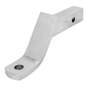 Quick Products QP-HS2806C Class III Trailer Ball Mount - 4" Drop, 2-3/4" Rise - 5000 lbs. (Polished Chrome Finish) - QP-HS2806C