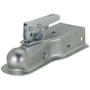 Quick Products QP-HS3022Z Zinc Trigger-Style Trailer Coupler - 1-7/8" Ball, 3" Channel - 2,000 lbs. - QP-HS3022Z