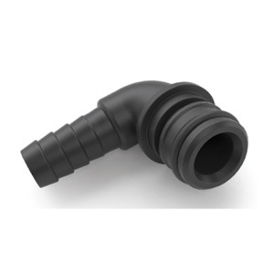Remco FQ5E-12R ProFLO 3/4" Quick Attach Hose Barb Elbow Fitting with O-Ring - FQ5E-12R Remco FQ5E-12R ProFLO 3/4" Quick Attach Hose Barb Elbow Fitting with O-Ring - FQ5E-12R