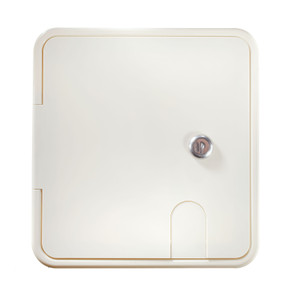 RV Designer B152 Rectangular Locking Cable Hatch - Large, 8.5" x 8" x 1.5" - B152 RV Designer B152 Rectangular Locking Cable Hatch - Large, 8.5" x 8" x 1.5" - B152