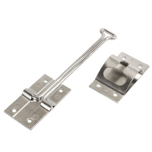 RV Designer E226 Self-Closing Stainless Steel Entry Door Holder - 6" - E226