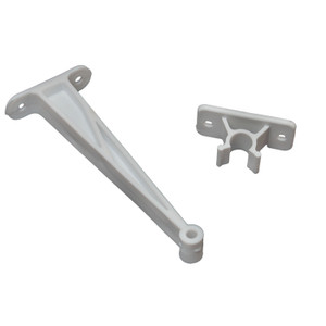 RV Designer E247 Plastic Clip-Style Entry Door Holder - White, 5.5" - E247 RV Designer E247 Plastic Clip-Style Entry Door Holder - White, 5.5" - E247