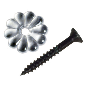 RV Designer H611 Rosette Washers - Clear, Pack of 14 - H611