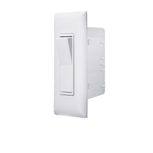 RV Designer S841 AC Contemporary Touch Switch With Cover-Plate - White - S841