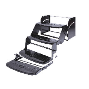 Stromberg Carlson SMFP-4400 Manual Coach Steps by Flexco - 24" Quad, 8" Rise - SMFP-4400 Stromberg Carlson SMFP-4400 Manual Coach Steps by Flexco - 24" Quad, 8" Rise - SMFP-4400