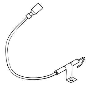 Suburban 232602 Water Heater Igniter Electrode with Connecting Wire for SW-Series - 232602 Suburban 232602 Water Heater Igniter Electrode with Connecting Wire for SW-Series - 232602