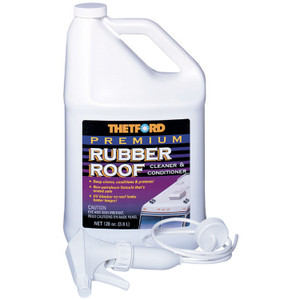 Thetford 32513 Premium RV Rubber Roof Cleaner and Conditioner - Gallon - 32513 Thetford 32513 Premium RV Rubber Roof Cleaner and Conditioner - Gallon - 32513
