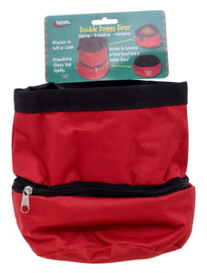 Valterra A10-2019 Double Doggy Diner with Two Zip-Apart Bowls - A10-2019 Valterra A10-2019 Double Doggy Diner with Two Zip-Apart Bowls - A10-2019