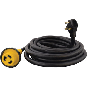 Valterra A10-3025EDBK Mighty Cord Detachable Power Cord, 30 Amp - 25' - A10-3025EDBK