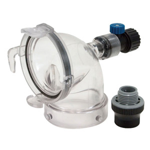 Valterra F02-4110 RV Hydroflush - 90°, Clear - FO2-4110