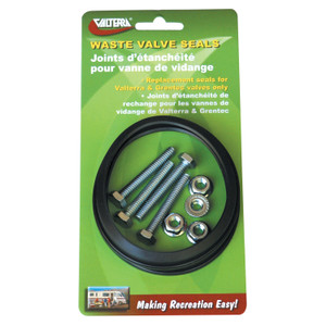 Valterra T1003-7VP Waste Valve Seal with Hardware - 3", Pack of 2 - T1003-7VP Valterra T1003-7VP Waste Valve Seal with Hardware - 3", Pack of 2 - T1003-7VP