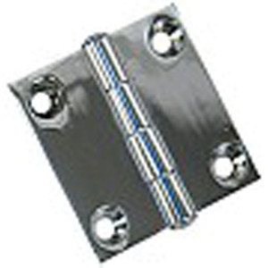 Whitecap S-1497C Chrome Plated Zamac Butt Hinge - 2" x 2" - S-1497C