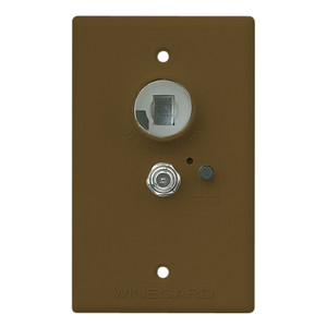 Winegard RV-7032 Wall Plate/Power Supply - Black - RV-7032 Winegard RV-7032 Wall Plate/Power Supply - Black - RV-7032