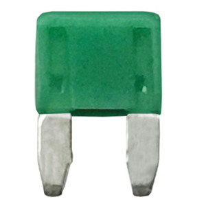 WirthCo 24130 MinBlade Fuse - 30 Amp (Green), Pack of 5 - 24130