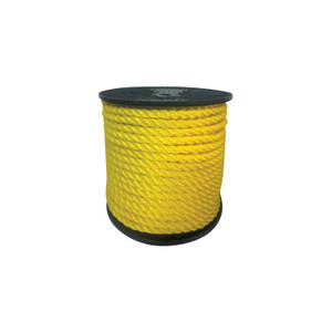 Extreme Max 3006.2237 BoatTector Twisted Polypropylene - 1/4" x 600', Yellow - 3006.2237