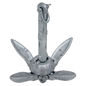 Extreme Max 3006.6542 BoatTector Galvanized Folding Anchor - 1.5 lbs. - 3006.6542 Extreme Max 3006.6542 BoatTector Galvanized Folding Anchor - 1.5 lbs. - 3006.6542