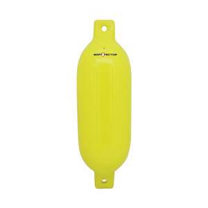 Extreme Max 3006.7659 BoatTector Inflatable Fender - 4.5" x 16", Neon Yellow - 3006.7659