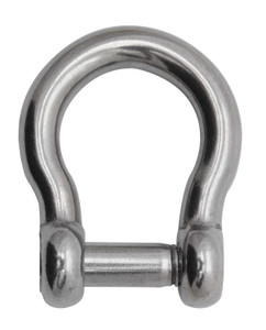 Extreme Max 3006.8408 BoatTector Stainless Steel Bow Shackle with No-Snag Pin - 5/16" - 3006.8408