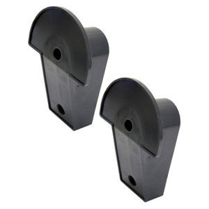 Extreme Max 5001.5811 Minimalist Wall-Mount Helmet Hanger - Pack of 2 - 5001.5811