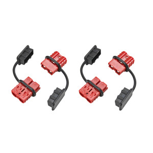 Extreme Max 5600.3102.2 Quick Connect Battery Plug for ATV / UTV Winches - 2-Pack - 5600.3102.2