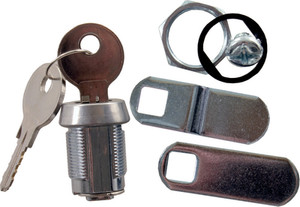 JR Products - 7/8in Keyed Compartment Lock - 165